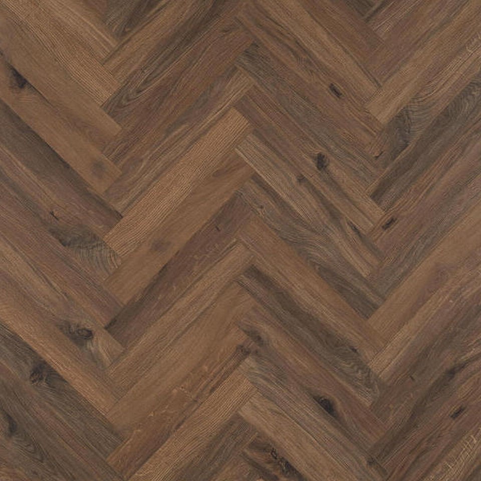 PANELE PODŁOGOWE WODOODPORNE JODEŁKA BERRY ALLOC GYANT DARK BROWN A CHATEAU 62002704 AC5 8mm 4v-fuga