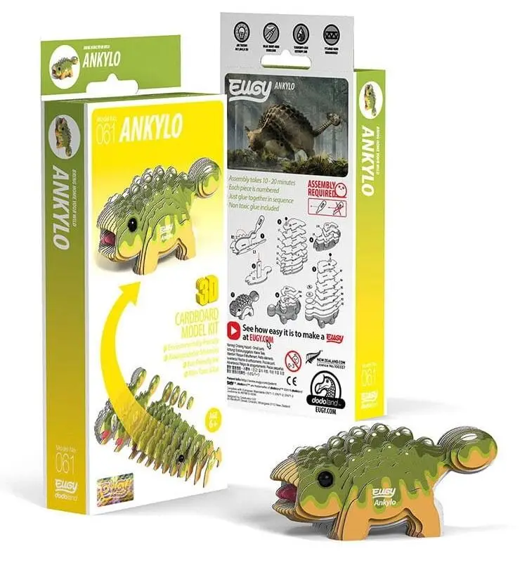 Dinozaur Ankylo Eugy. Eko Układanka 3D - Eugy