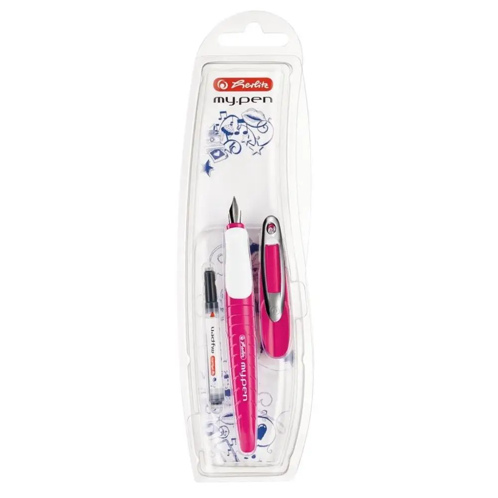 Pióro wieczne My.Pen M różowe/białe - HERLITZ