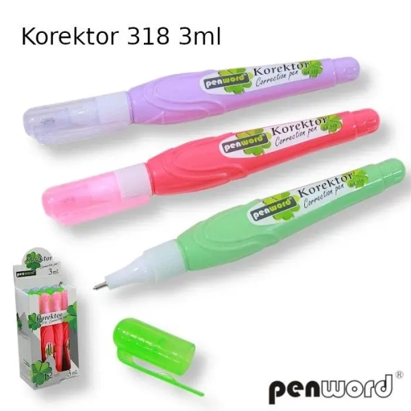 Korektor 3ml (12szt) - Penword