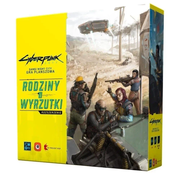 Cyberpunk 2077: Rodziny i Wyrzutki PORTAL (CMON) - PORTAL GAMES