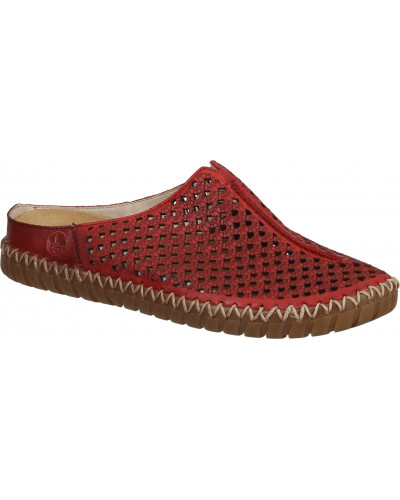 KLAPKI RIEKER - 900135-41 CZERWONY - Rieker