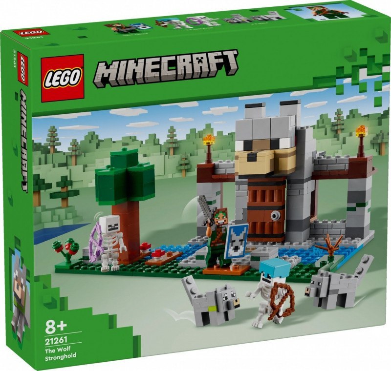 LEGO 21261 Minecraft Wilcza twierdza