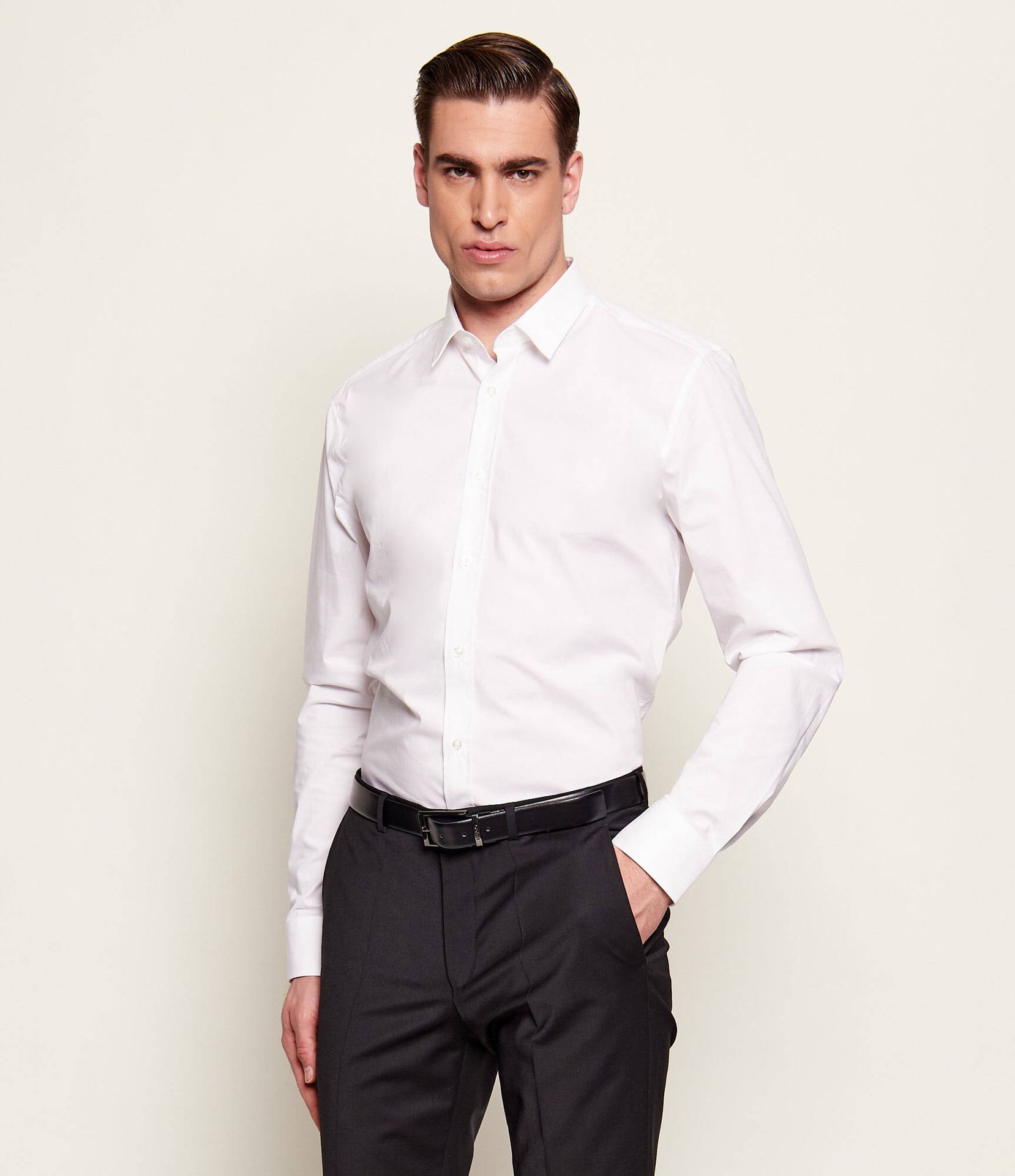 HUGO Koszula Elisha02 102 Extra slim fit