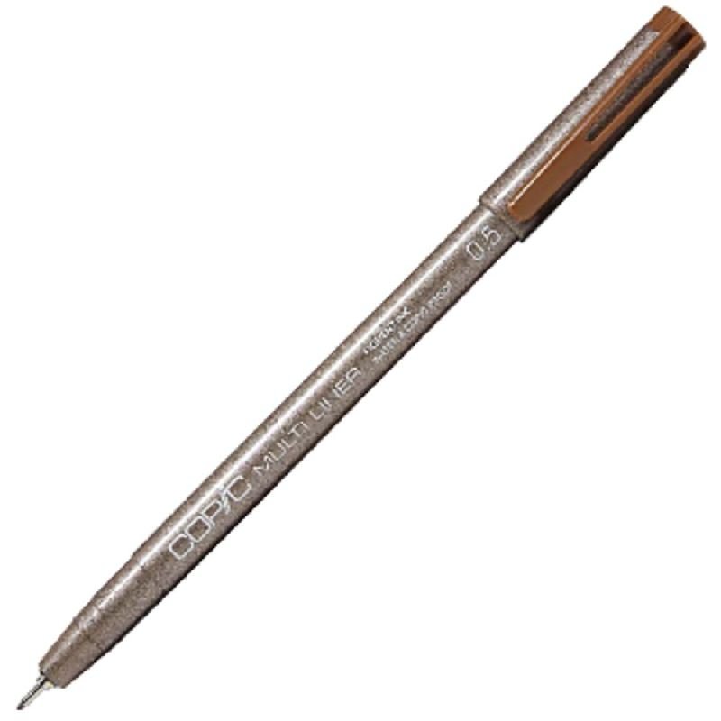 Cienkopis Multiliner, sepia, 0,5 mm