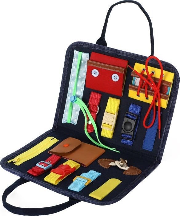 Tablica Manipulacyjna Sensoryczna Montessori