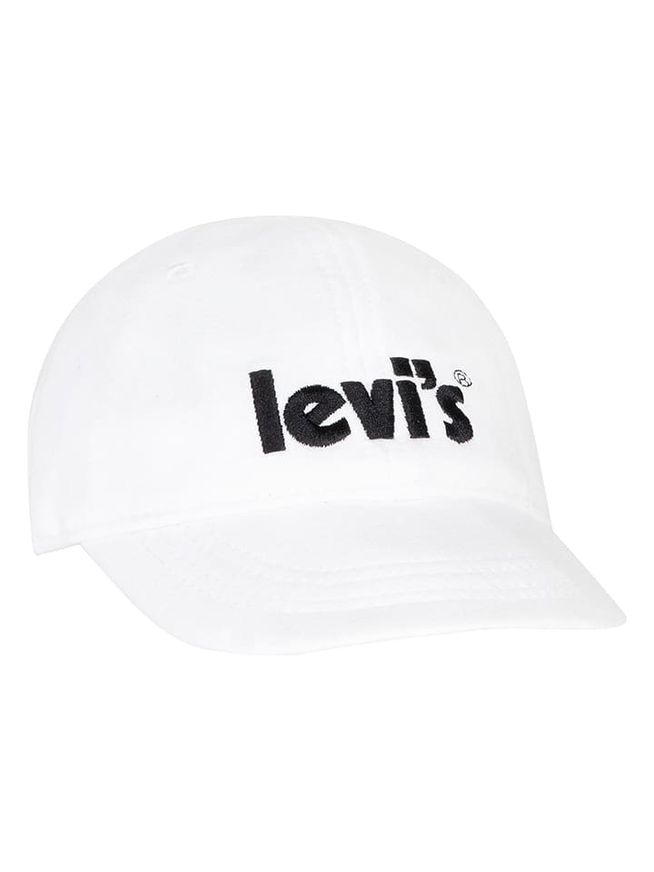 Levi's Kids Czapka w kolorze białym