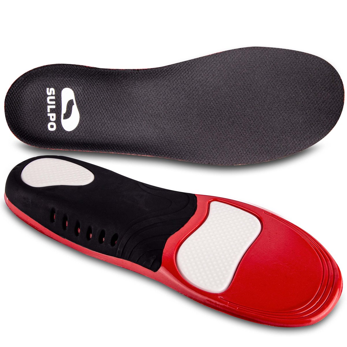 Amortyzujące wkładki do butów wspierające łuk stopy wyprofilowane 35-37