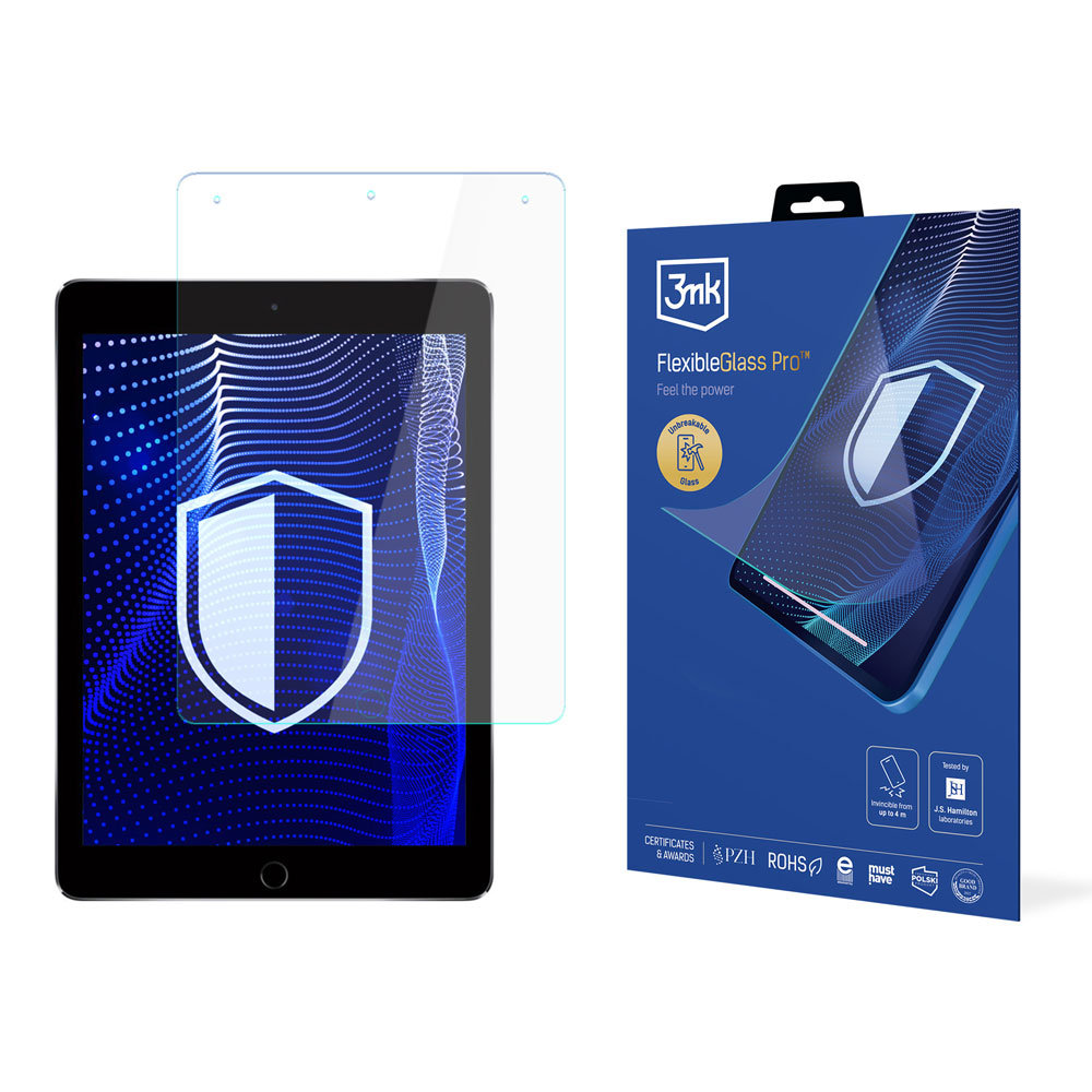 Nietłukące się szkło na ekran iPad 8 / 9 gen. - 3mk FlexibleGlass Pro