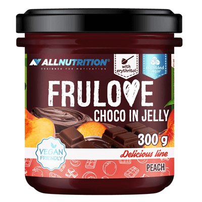 ALLNUTRITION FRULOVE CHOCO IN JELLY PEACH 300G