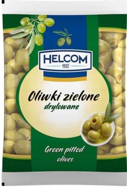 Helcom Oliwki zielone drylowane, 195g