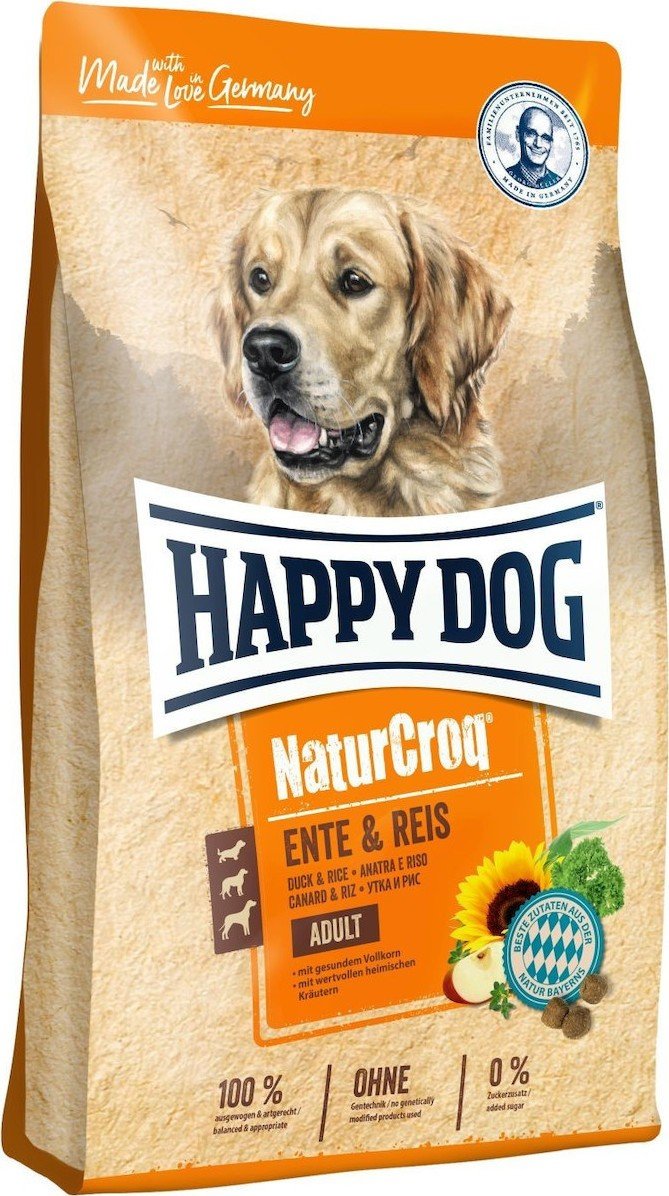 Happy Dog Naturcroq Ente & Reis Kaczka/Ryż 11kg