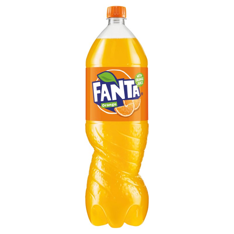 Fanta Napój gazowany o smaku pomarańczowym 2 l