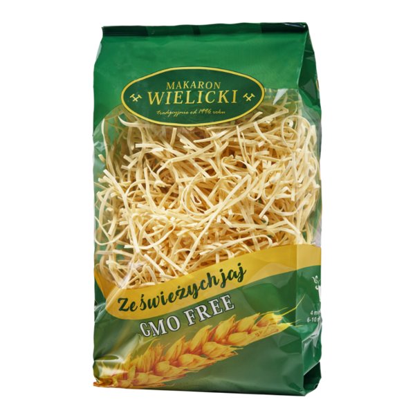 WIELICKI Makaron 4 jaj. nitka grubsza 250g net a