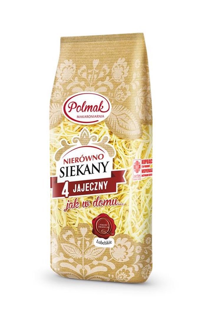 Polmak Makaron Nierówno Siekany 4 jajeczny 250g