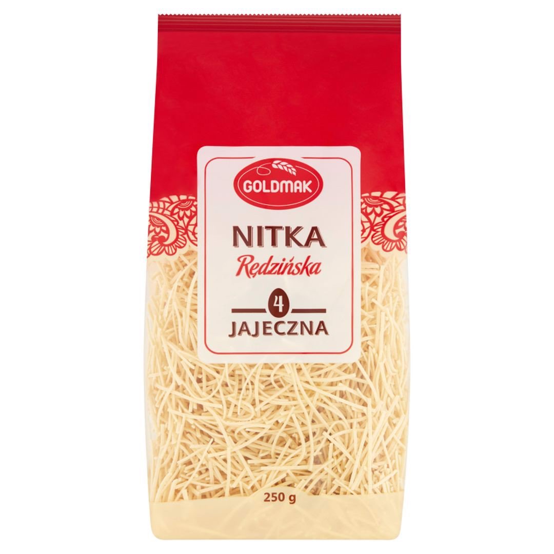 Goldmak Makaron nitka Rędzińska 4-jajeczna 250 g