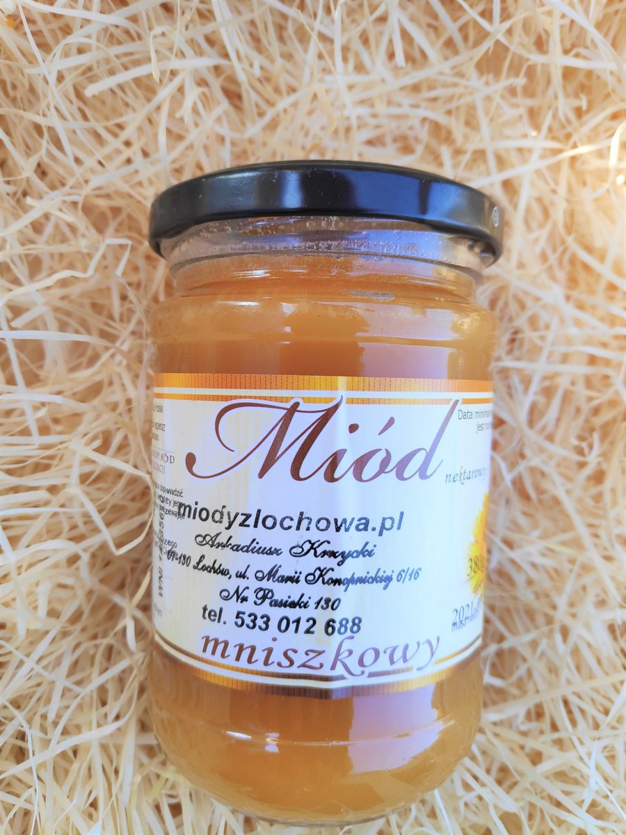 Miód mniszkowy 400g Miody z Łochowa