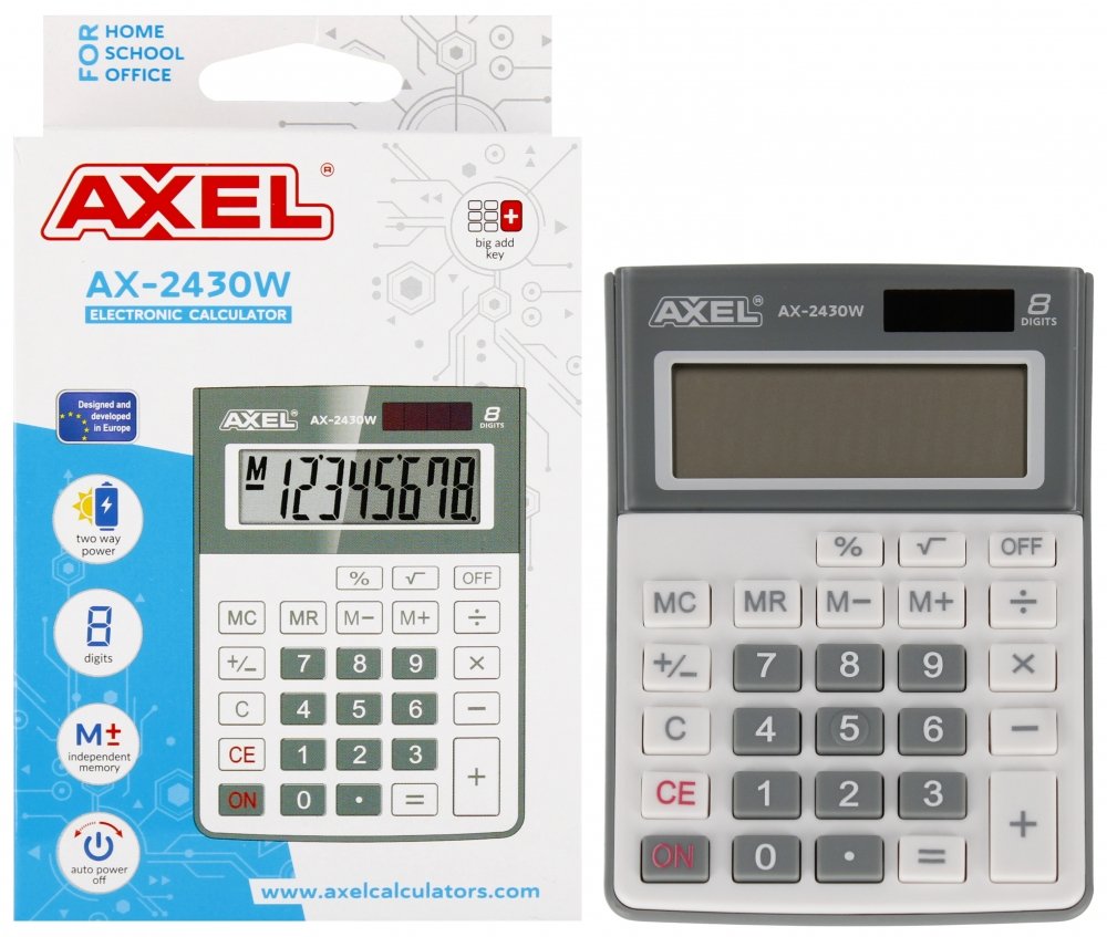 Kalkulator AX-2430W AXEL 526704