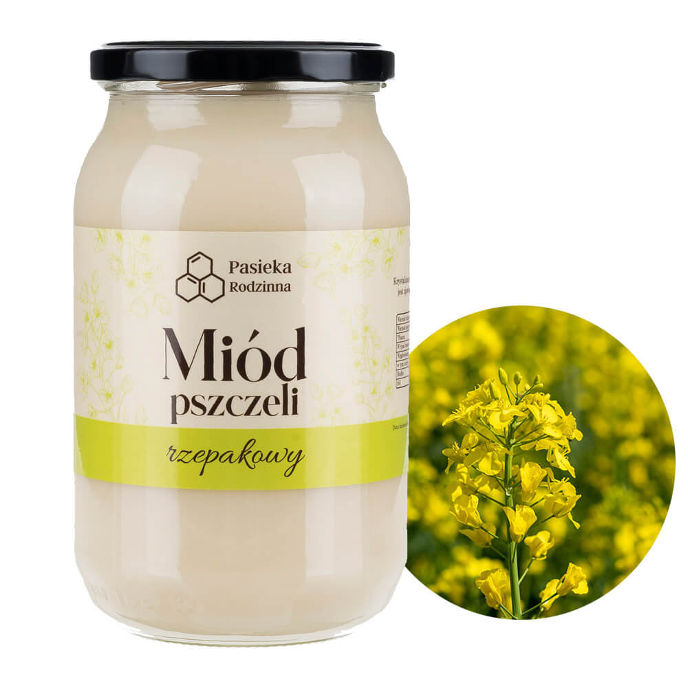 Miód rzepakowy 1150g