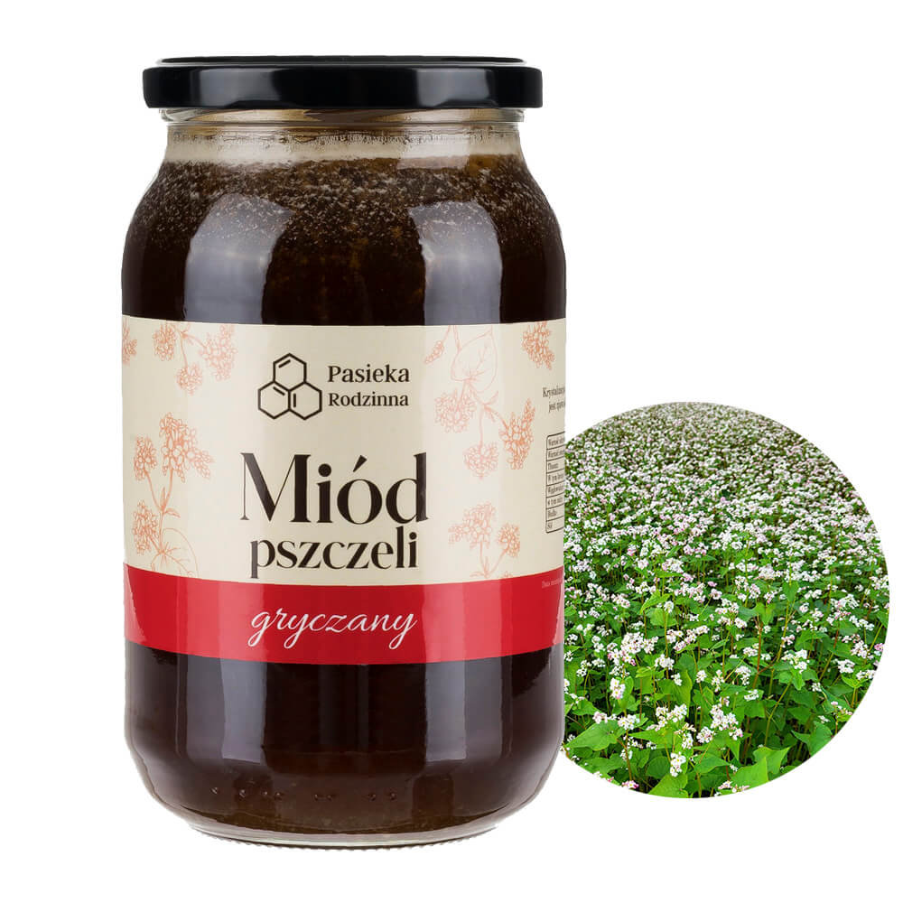 Miód gryczany 1150g