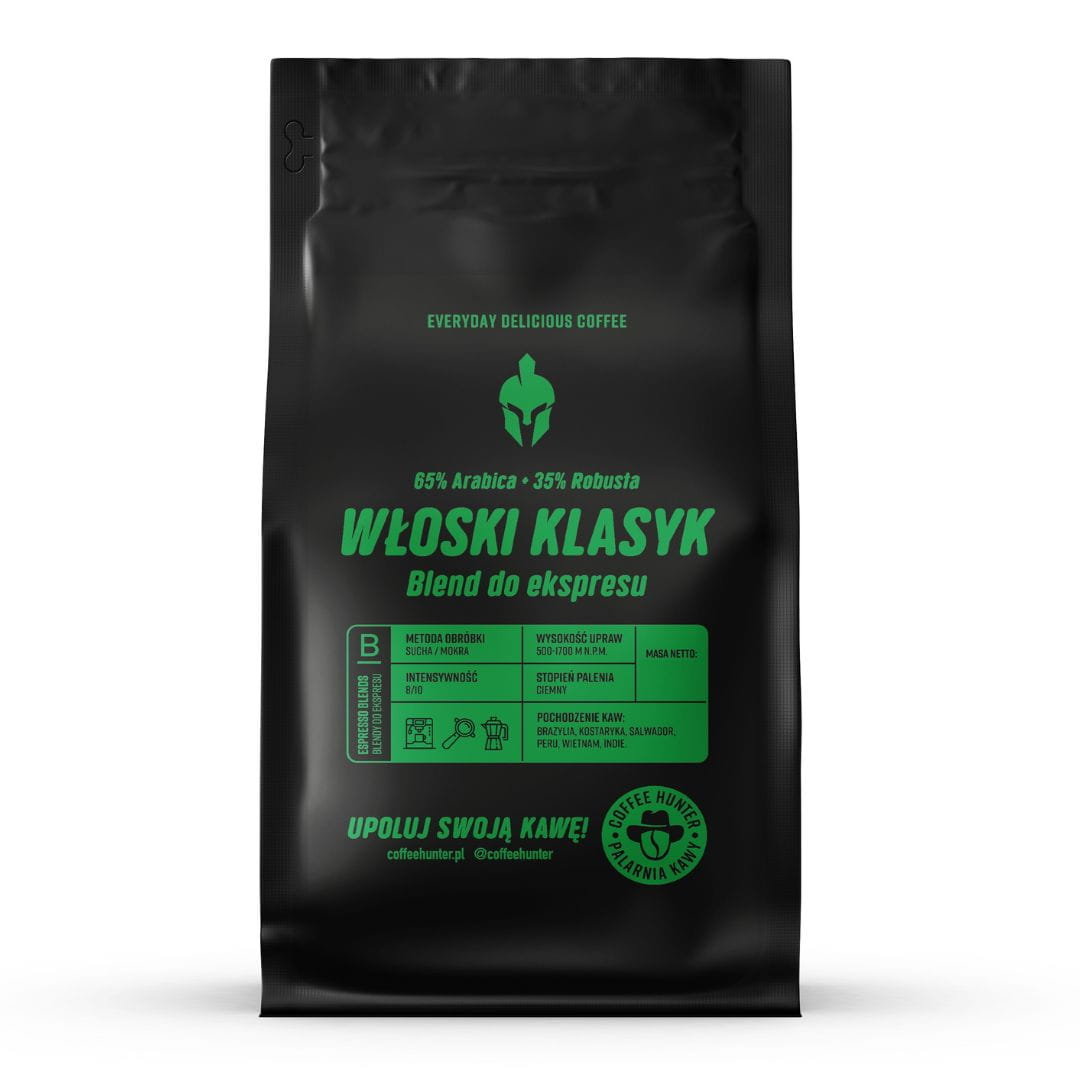 Włoski Klasyk KAWA ZIARNISTA - 3 x 1 kg