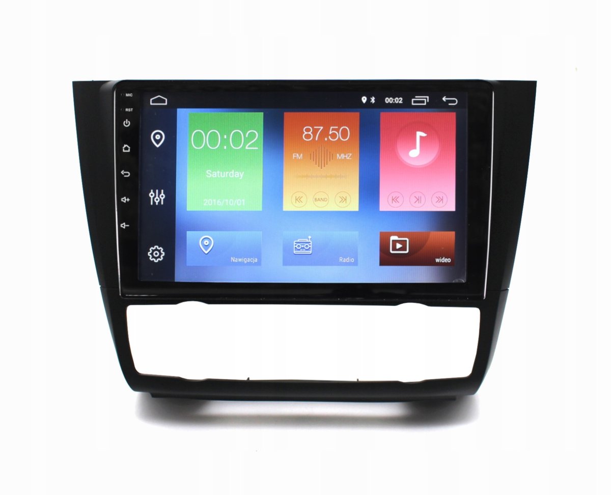 RADIO NAWIGACJA GPS BMW 1 E81 / E82 / E87 / E88 2004-2013 ANDROID