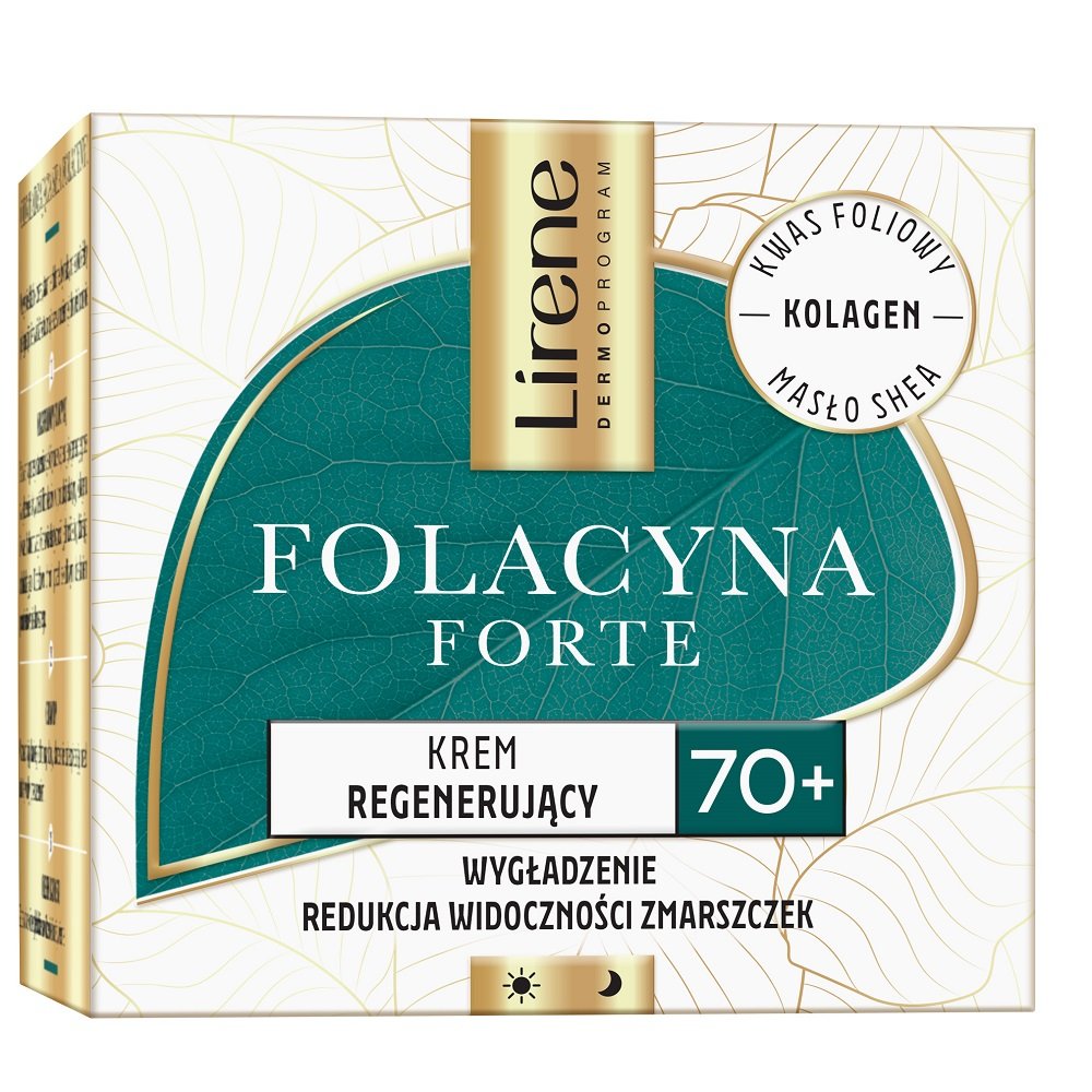 Lirene, Folacyna Forte krem regenerujący 70+, 50ml