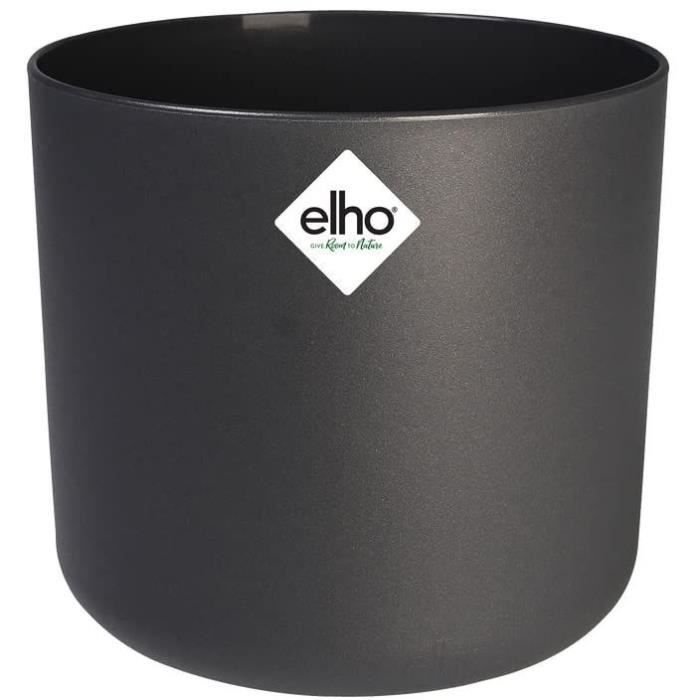 Elho Osłonka b.for soft okrągła 25cm antracyt