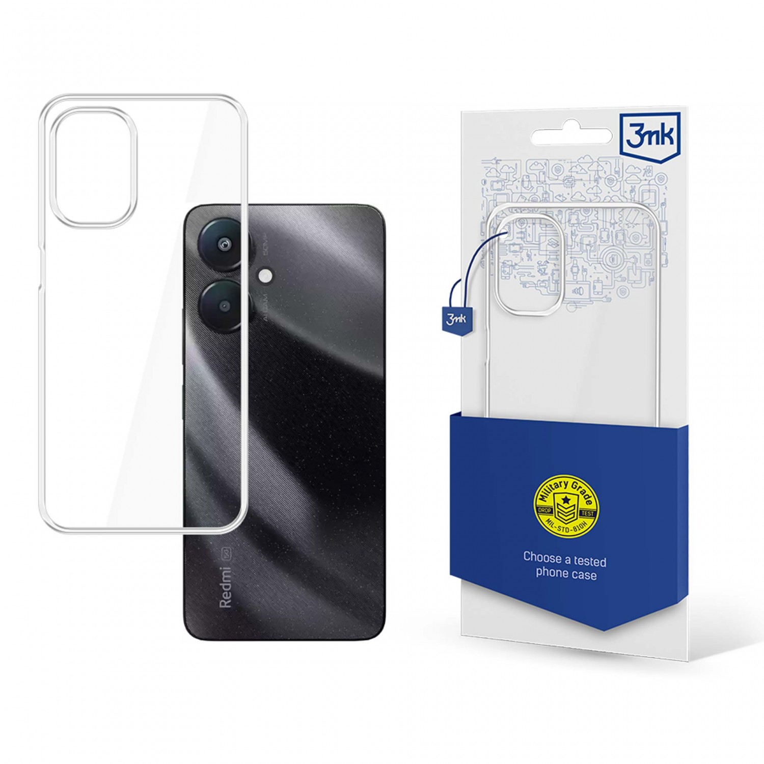 Redmi 13C 5G - 3mk Clear Case