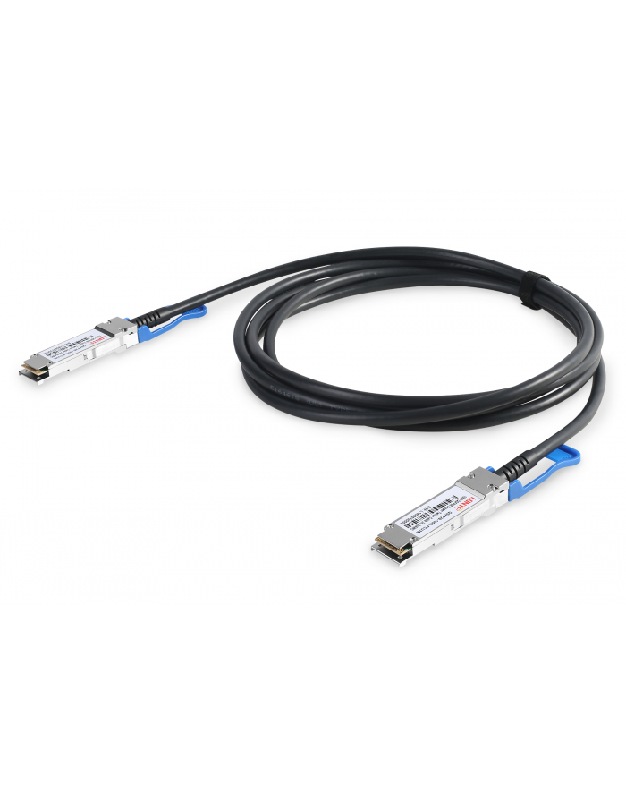 DIGITUS DIRECT ATTACH CABLE 100G QSFP28 DO 28,3125 GB/S NA KANAŁ, 2 M