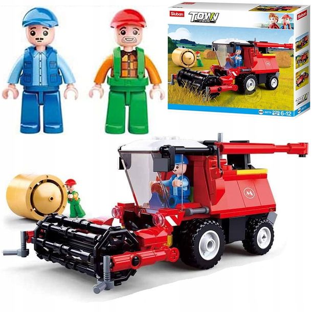 Klocki Sluban Kombajn Farma 229 elementów