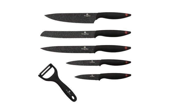 Blaumann Zestaw noży Granit Diamond Line 6 szt. marmur