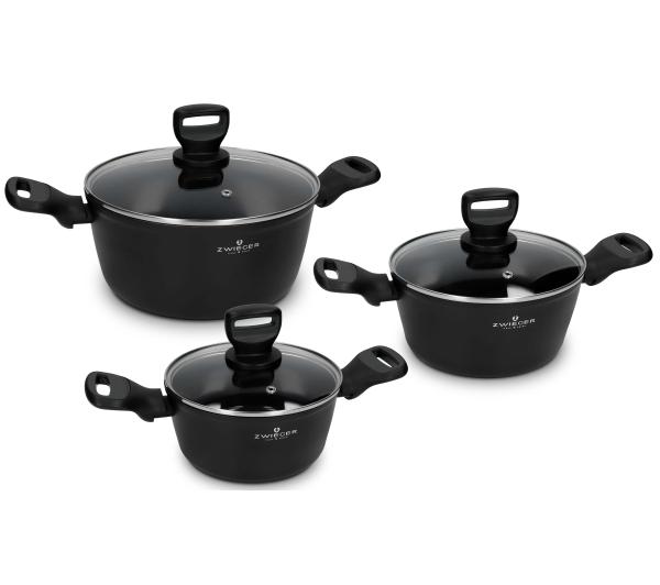 Zwieger Carbo Indukcja Aluminium 6 elementów