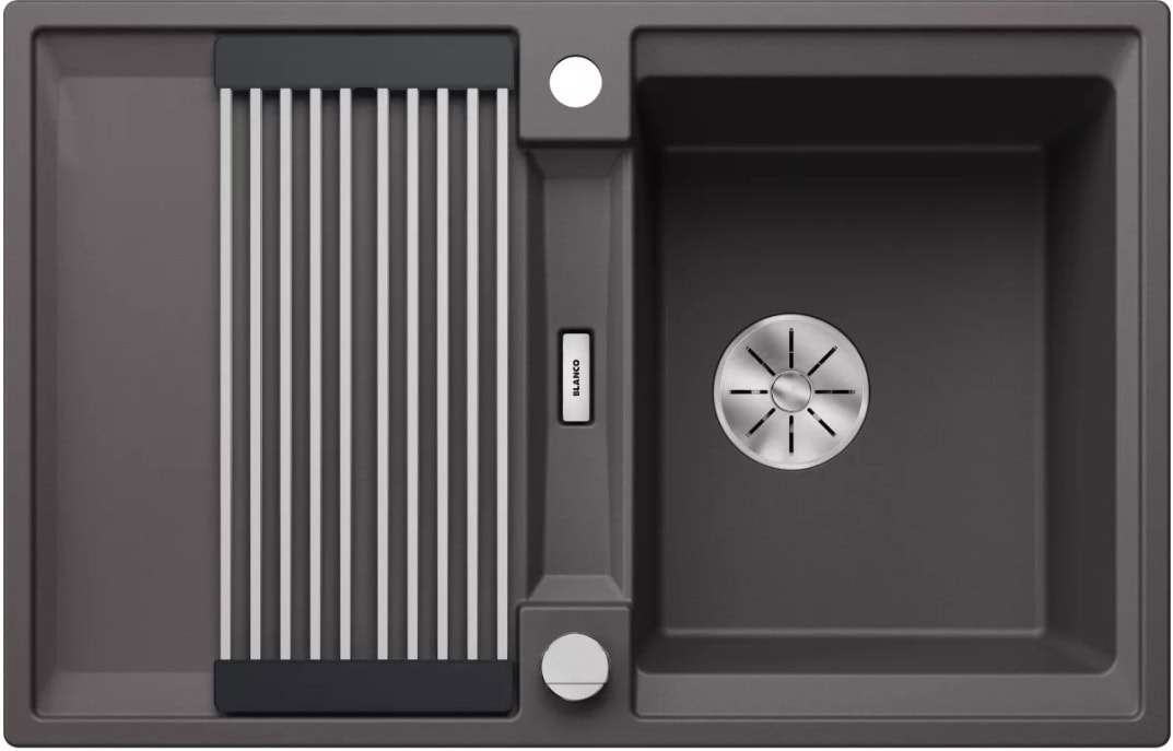 Zlewozmywak BLANCO ADIRA 45 S Silgranit szarość skały
