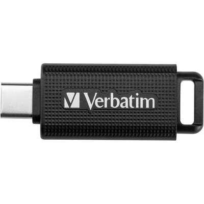 Verbatim USB flash disk, USB-C, 128GB, Store ,n, Go USB-C, czarny, 49459, do archiwizacji danych
