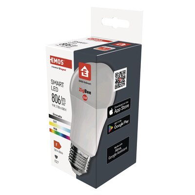 LED RGB Żarówka ściemnialna GoSmart A60 E27/9W/230V 2700-6500K Tuya