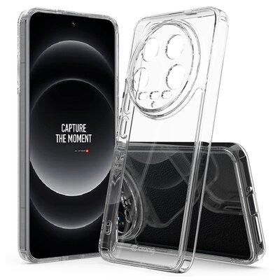 Etui CRONG Crystal Shield Cover do Xiaomi 14 Ultra Przezroczysty