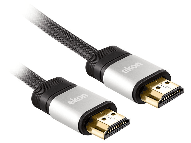 Kabel EKON HDMI-HDMI HDMI 2.1 High Resolution 8K Ultra HD 5m