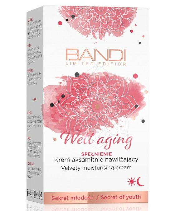 Bandi, Well Aging, Krem aksamitnie nawilżający, 30 ml