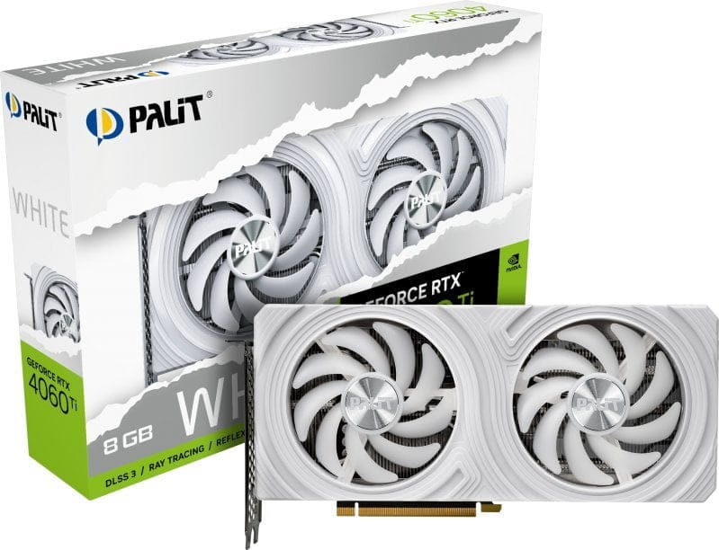 Palit GeForce RTX 4060 Ti White 8GB GDDR6