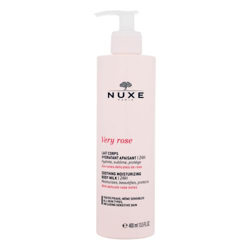 NUXE Very Rose Soothing Moisturizing Body Milk mleczko do ciała 400 ml dla kobiet