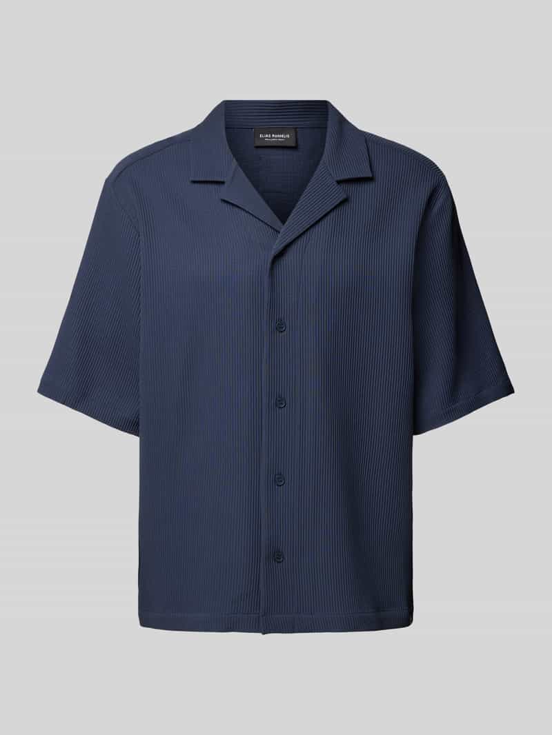 Koszula casualowa o kroju oversized z plisami model ‘Farold’