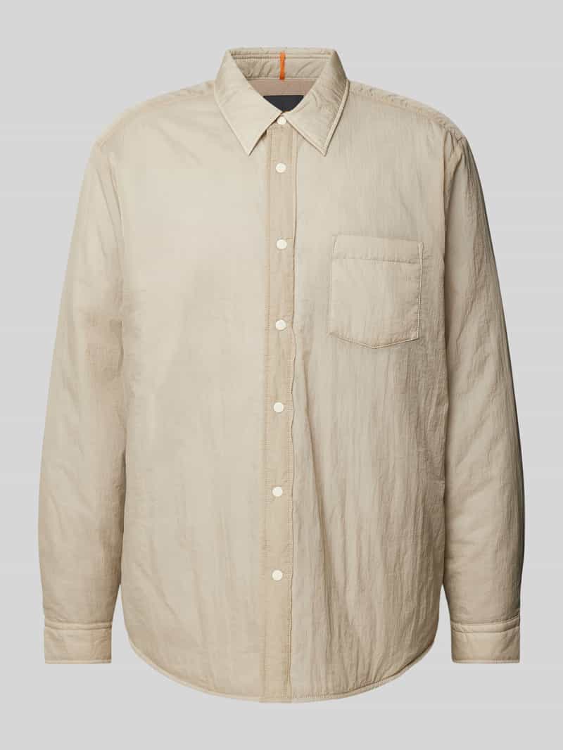 Kurtka koszulowa z czystej bawełny model ‘Lambini’