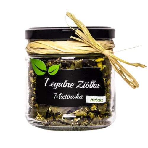 Herbata w słoiczku Miętówka 50g / Legalne Ziółka
