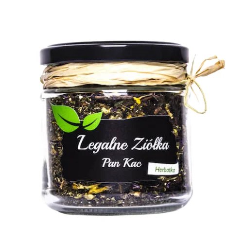 Herbata w słoiczku Pan Kac 50g / Legalne Ziółka