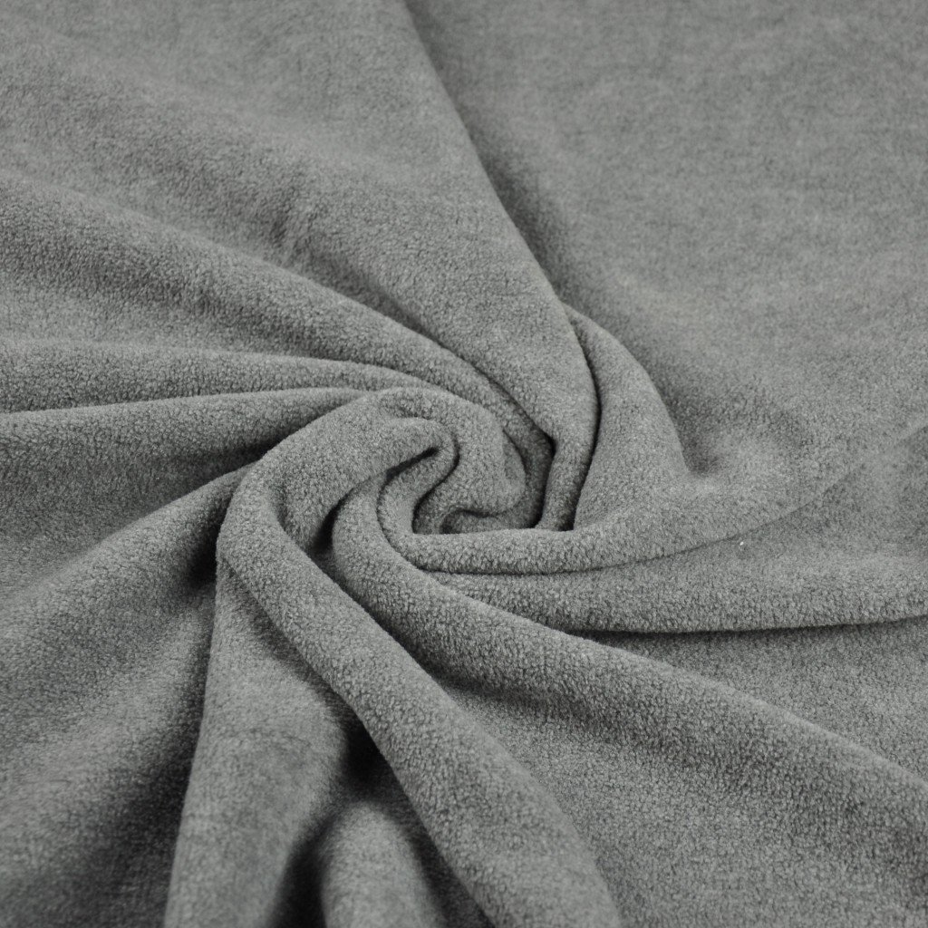 Tkanina Polar Premium szary melanż