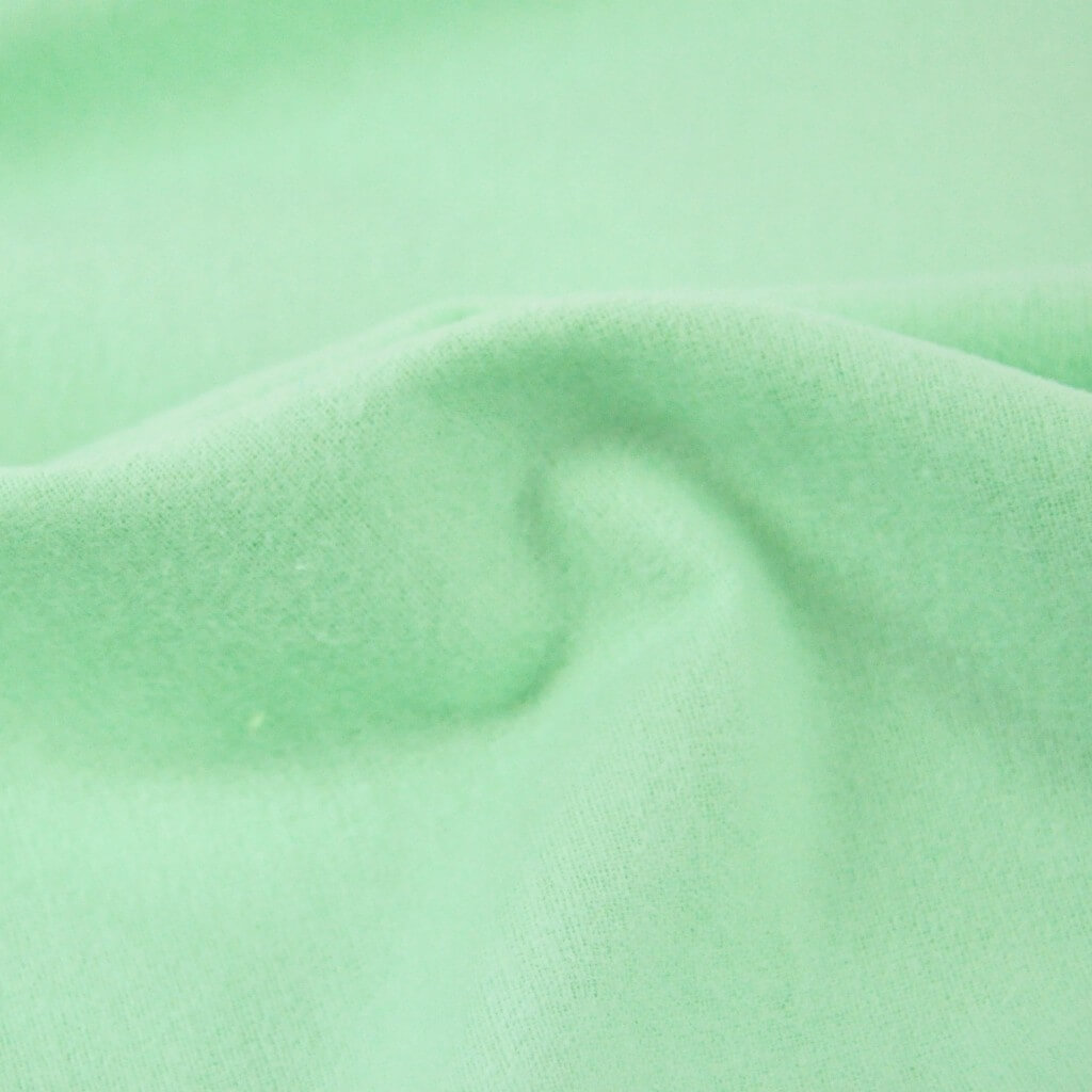 Tkanina Flanela miętowa