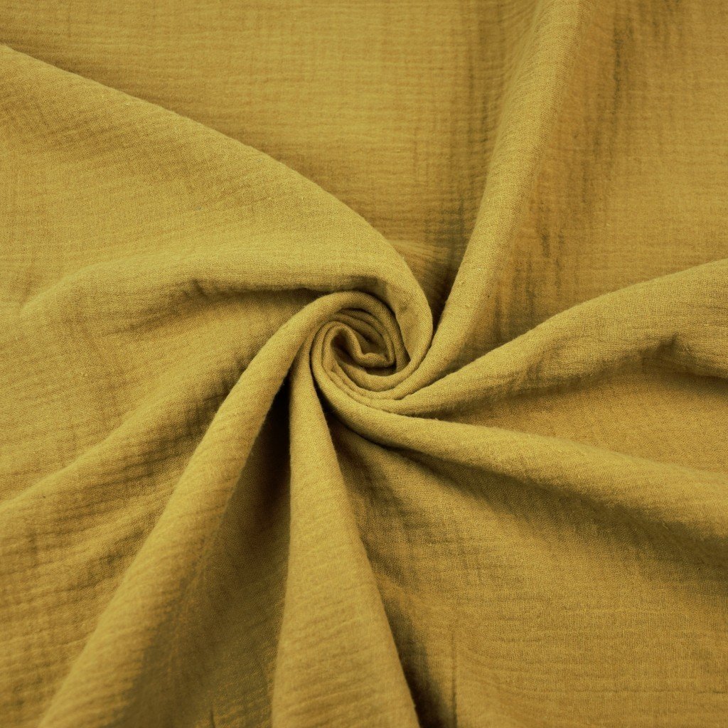 Tkanina Muślin double gauze karmelowy (Caramel)