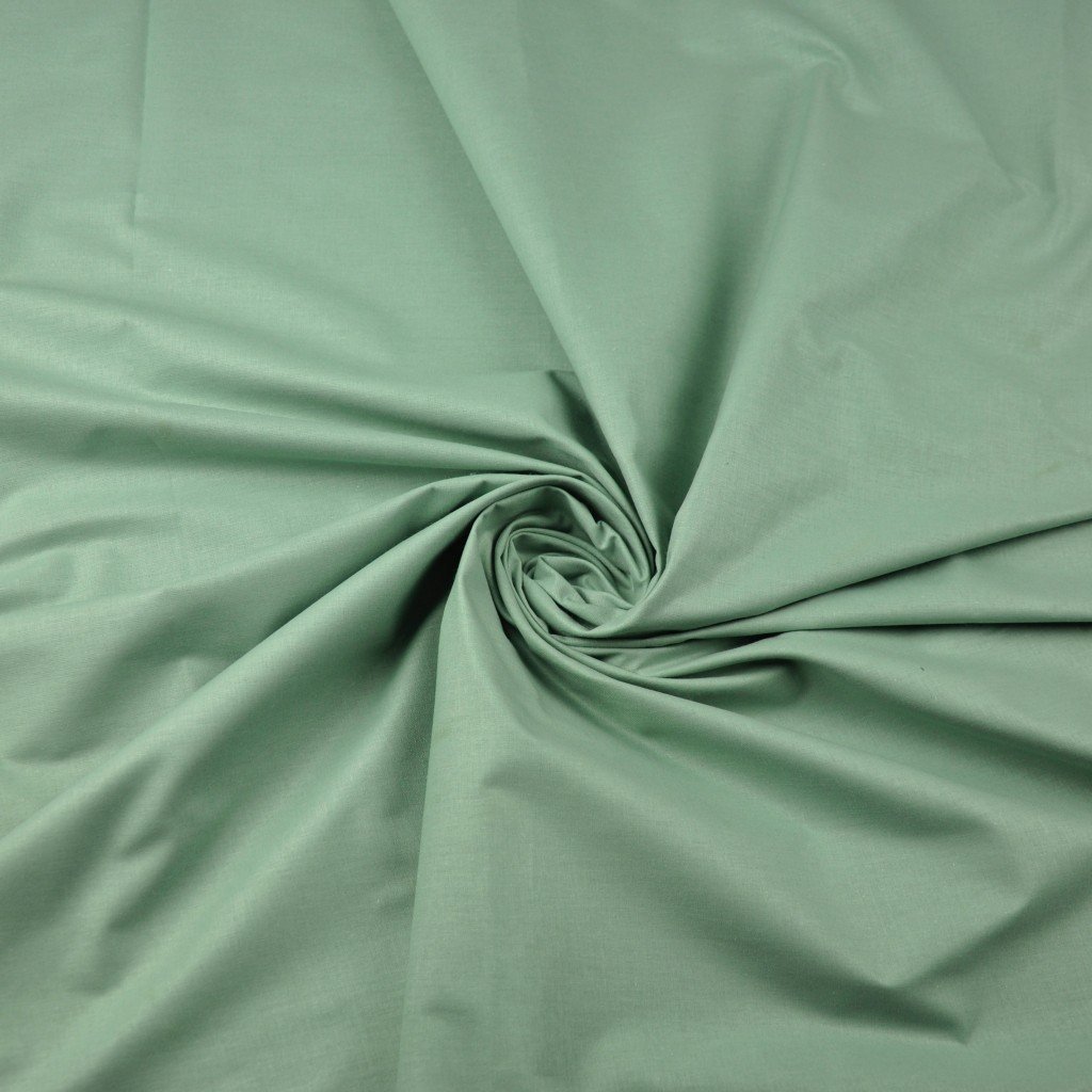 Tkanina bawełniana jednokolorowa szałwia - 59