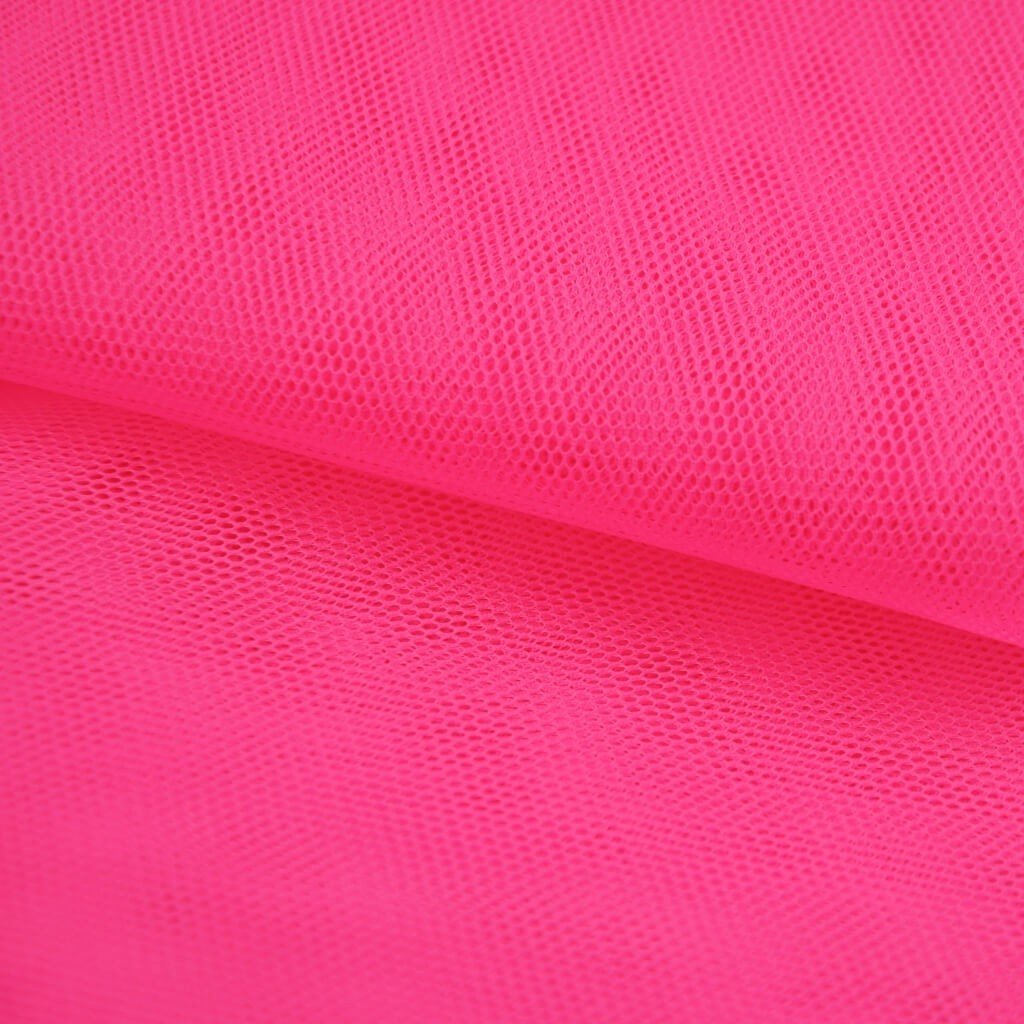 Tiul Dekoracyjny neonowy różowy